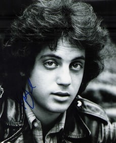 Billy Joel signed photograph