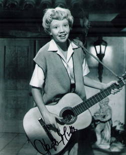 Haylie Mills signed photograph: A vintage Disney shot of her as a child star Certificate of AuthenticityEVERY item in this auction comes with at minimum a full illustrated serial numbered COA signed by the worlds leading authenticat