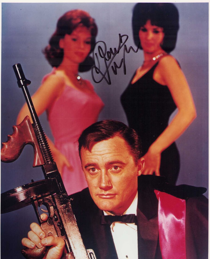 Robert Vaughn signed photograph (1 of 1)