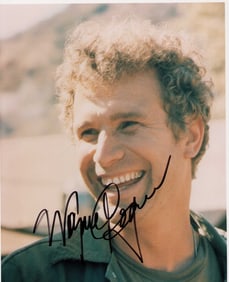 Wayne Rogers signed photograph