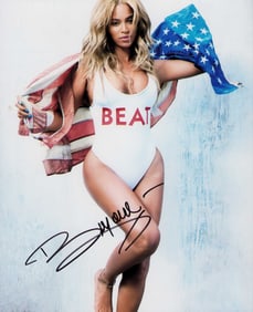 Beyonce signed photograph