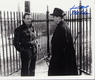 Karl Malden signed photograph