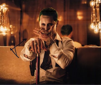 Jared Leto signed photograph