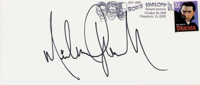 Michael Jackson signed FDC