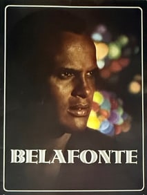 Harry Belafonte signed program
