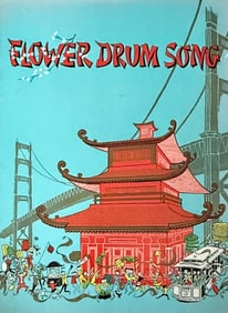 Flower Drum Song program signed