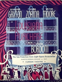 Louisiana Purchase signed program