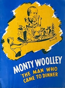 The Man Who Came to Dinner signed program