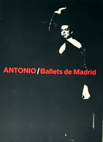 Antonio Ballets De Madrid program signed
