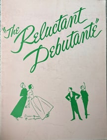 The Reluctant Debutante signed program