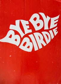 Bye Bye Birdie signed program
