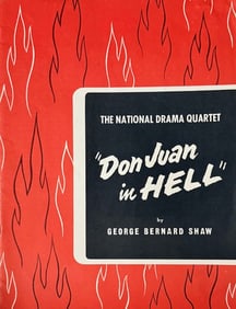 Don Juan in Hell signed program
