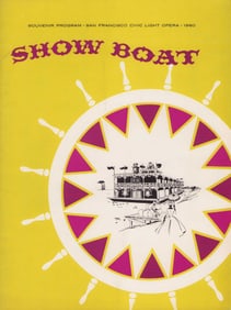 Showboat signed program