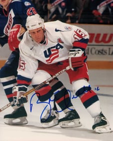Brett Hull signed photograph