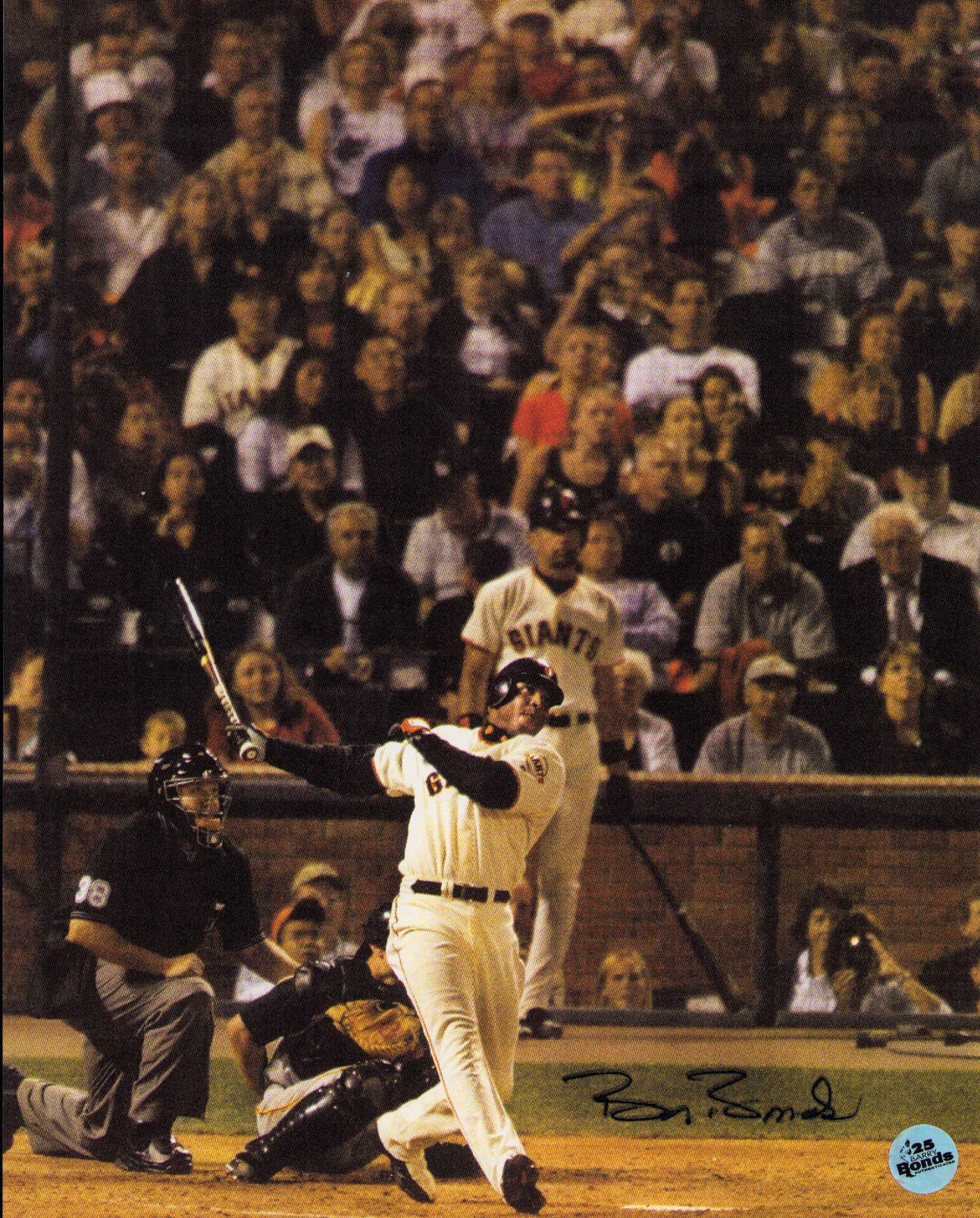 Barry Bonds signed photograph (1 of 1)