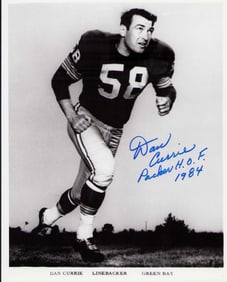 Dan Currie signed photograph