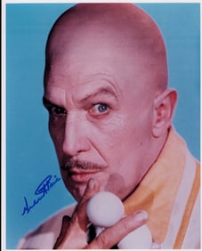 Vincent Price Batman signed photograph