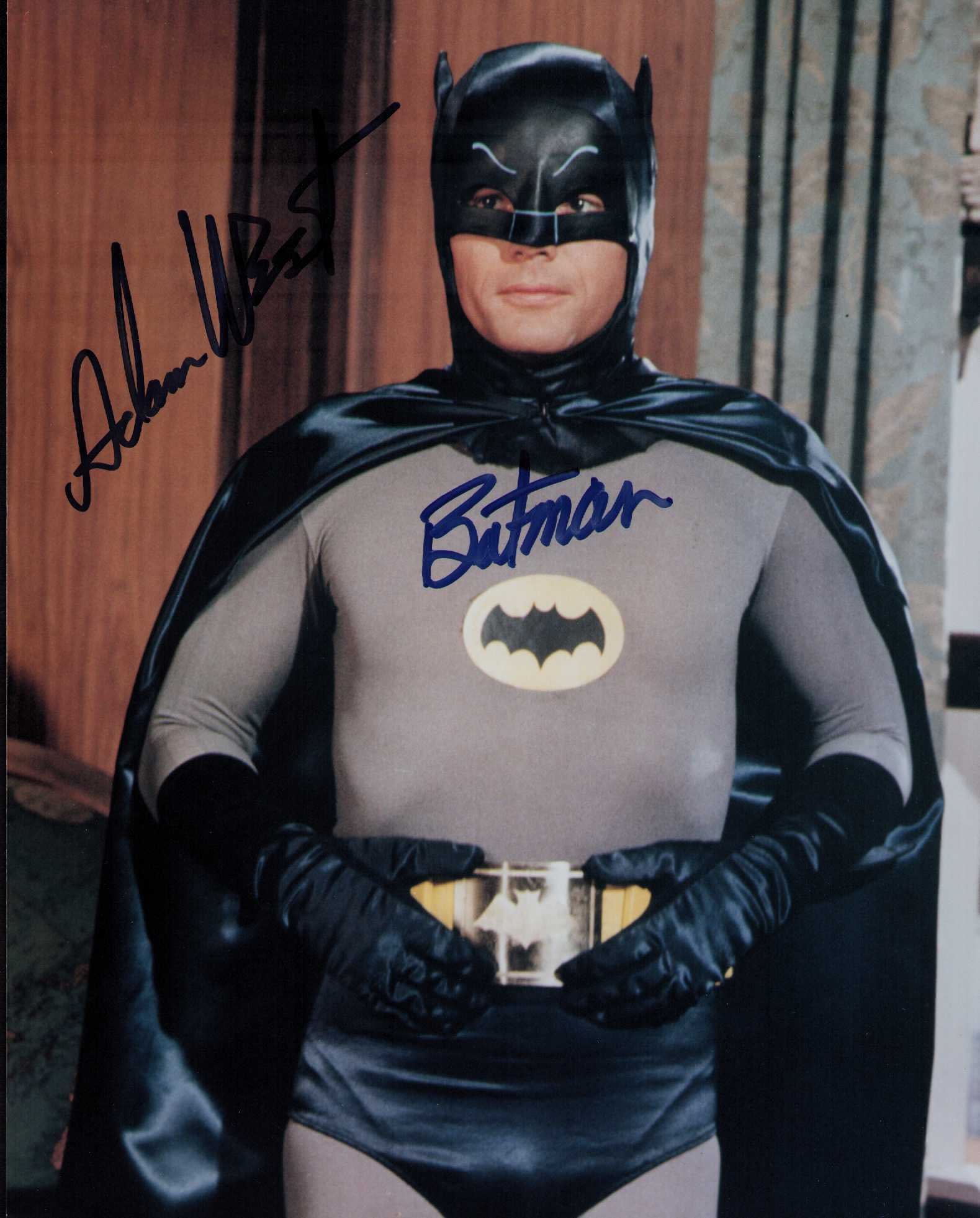 Adam West Batman signed photograph (1 of 1)