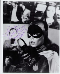 Yvonne Craig Batman signed photograph