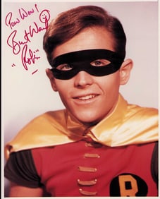 Burt Ward Batman signed photograph