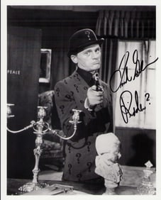 Frank Gorshin Batman signed photograph