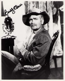 Buddy Ebsen signed Beverly Hillbillies photograph