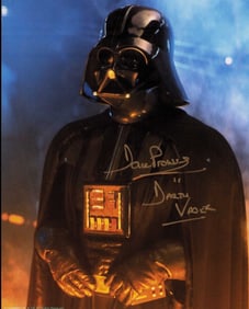 Dave Prowse Star Wars signed photograph