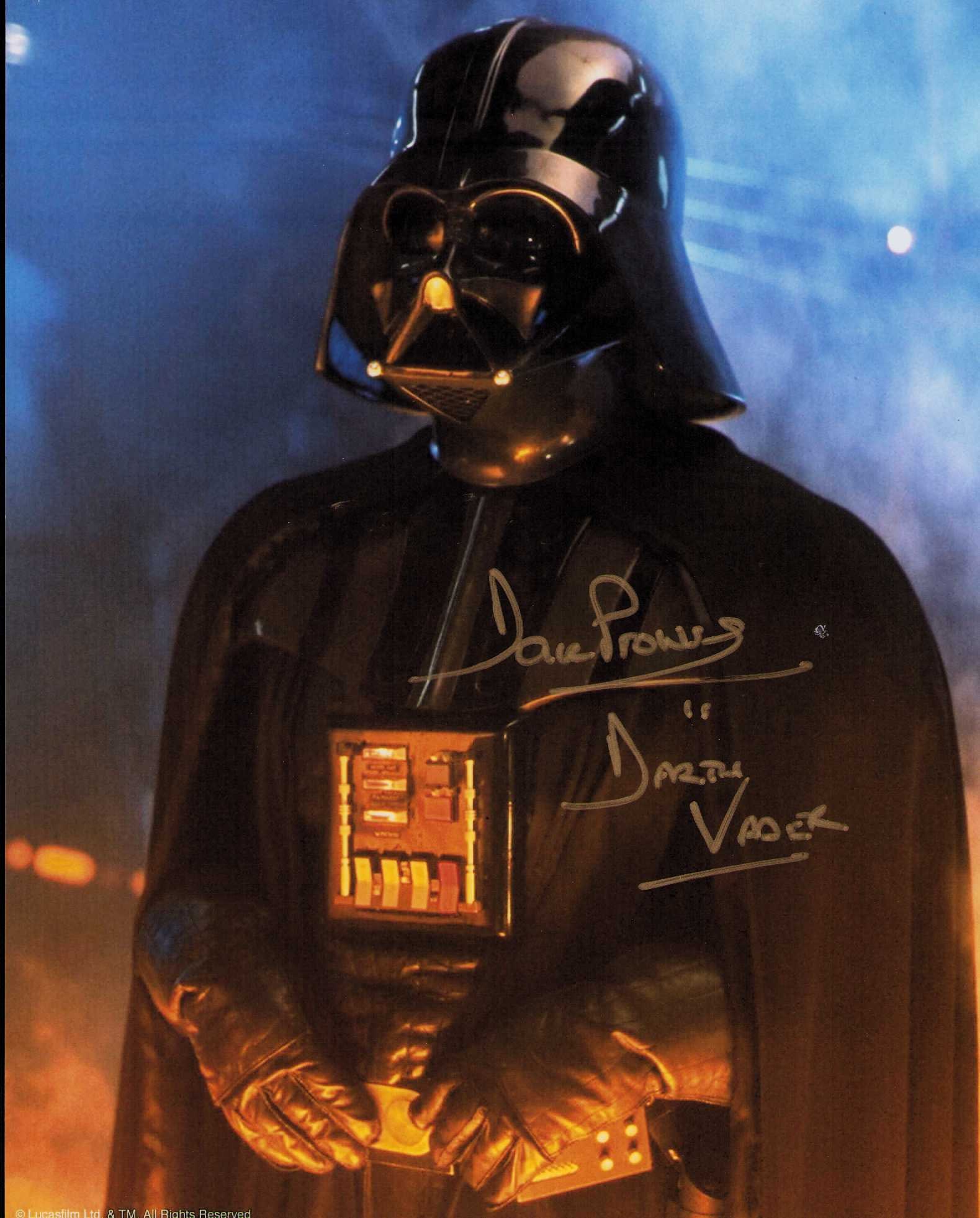 Dave Prowse Star Wars signed photograph (1 of 1)