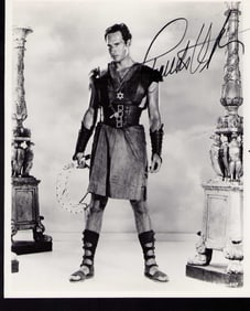 Charleton Heston Ben Hur signed photograph