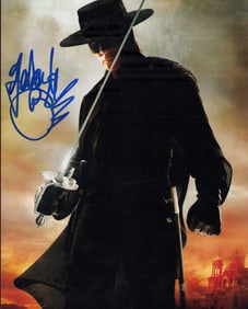 Antonio Banderas Zorro signed photograph