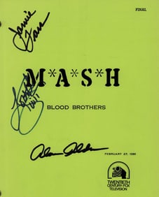 Original MASH script signed