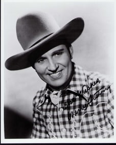 Gene Autry signed photograph