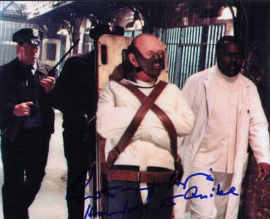 Anthony Hopkins signed photograph: A Hanibel Lechter silence of the lambs signed photograph Certificate of AuthenticityEVERY item in this auction comes with at minimum a full illustrated serial numbered COA signed by the worlds leading
