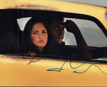 Transformers cast signed photograph