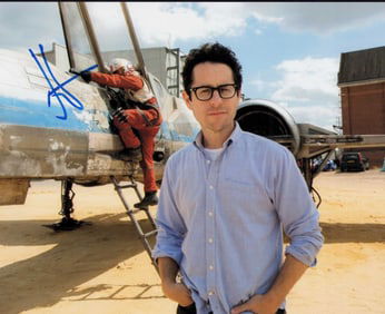 JJ Abrams Star Wars Director signed photograph