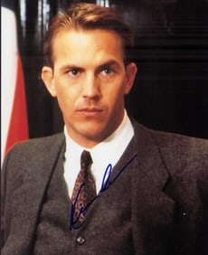 Kevin Costner signed photograph