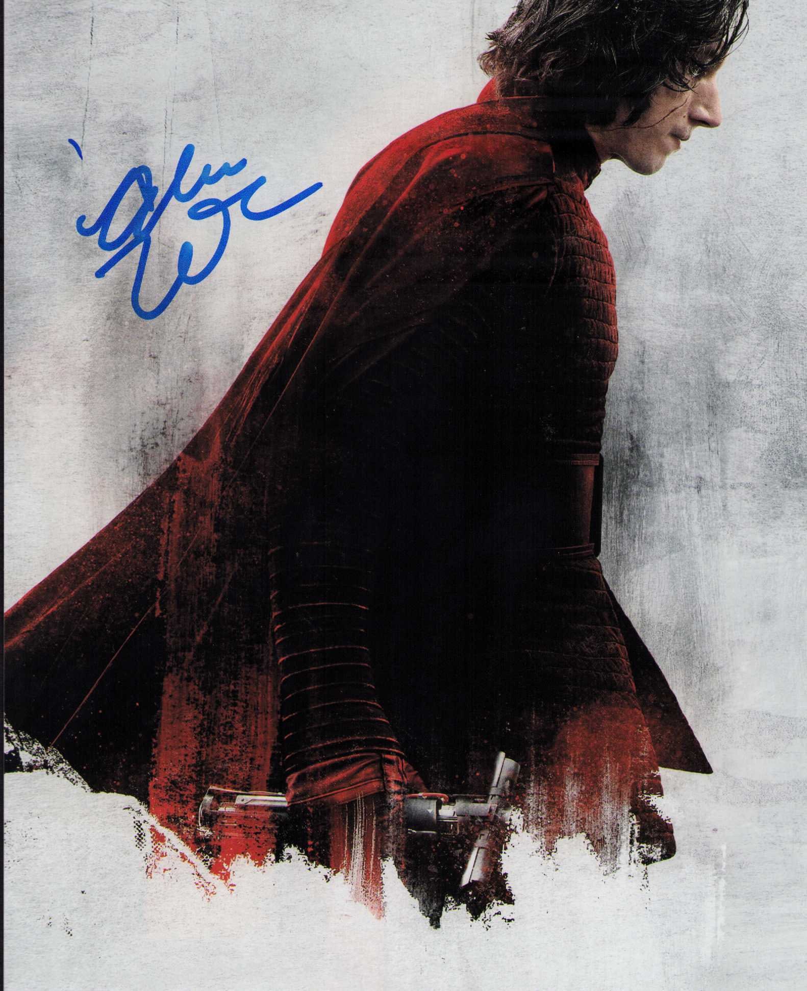 Adam Driver signed Star Wars photograph (1 of 1)