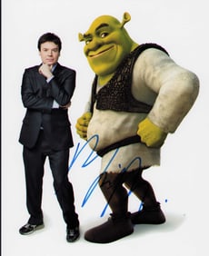 Mike Myers Shrek signed photograph