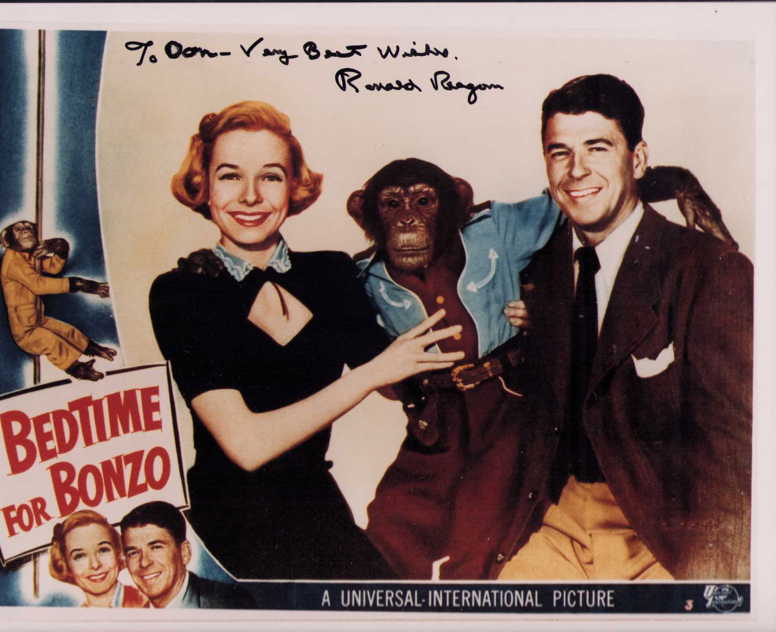 Ronald Reagan signed photograph (1 of 1)