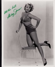 Shirley Jones signed photograph