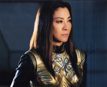 Michelle Yeoh signed photograph