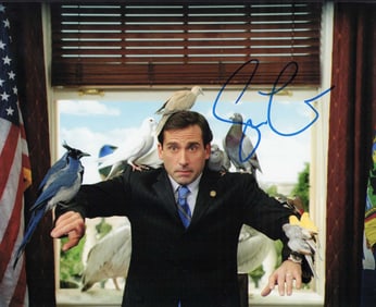 Steve Carell signed photograph