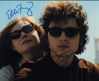 Dylan movie cast signed photograph