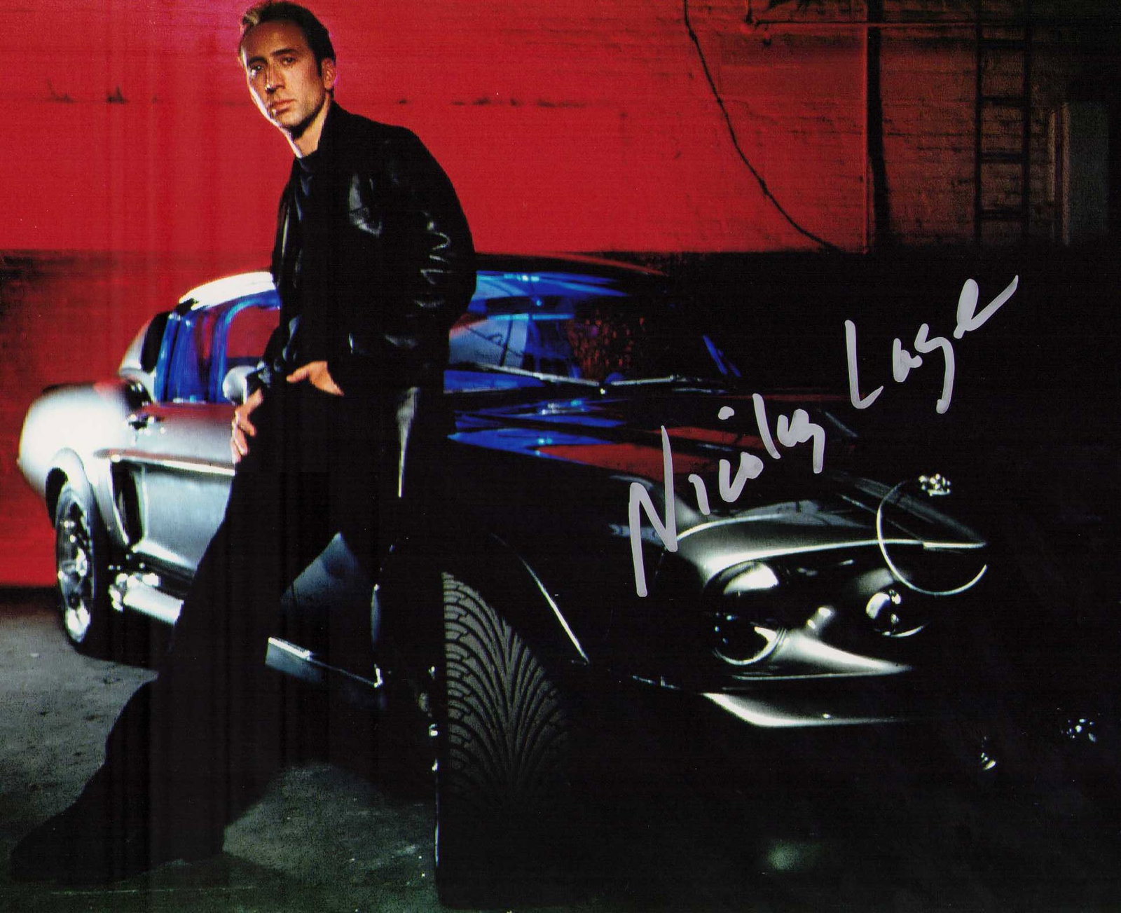 Nicolas Cage signed photograph (1 of 1)