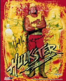 Hulk Hogan signed photograph