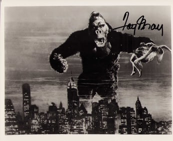 Fay Wray King Kong signed photograph