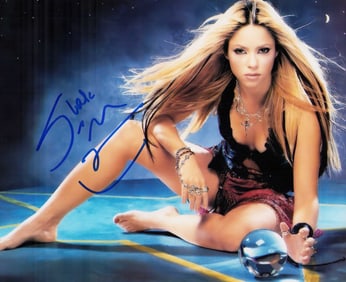 Shakira signed photograph sexy