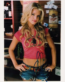 Jessica Simpson signed photograph