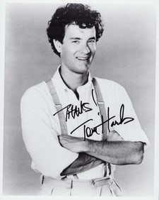Tom Hanks Vintage signed photograph