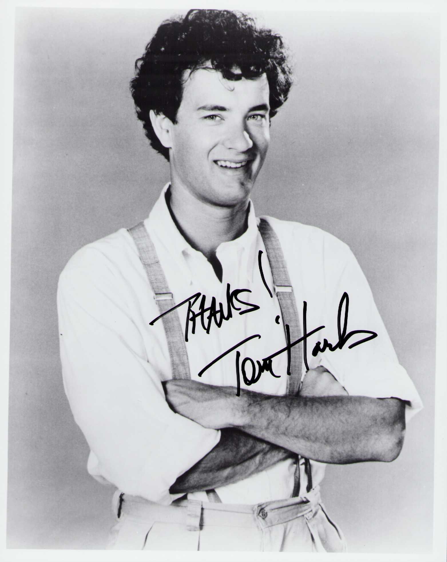 Tom Hanks Vintage signed photograph (1 of 1)